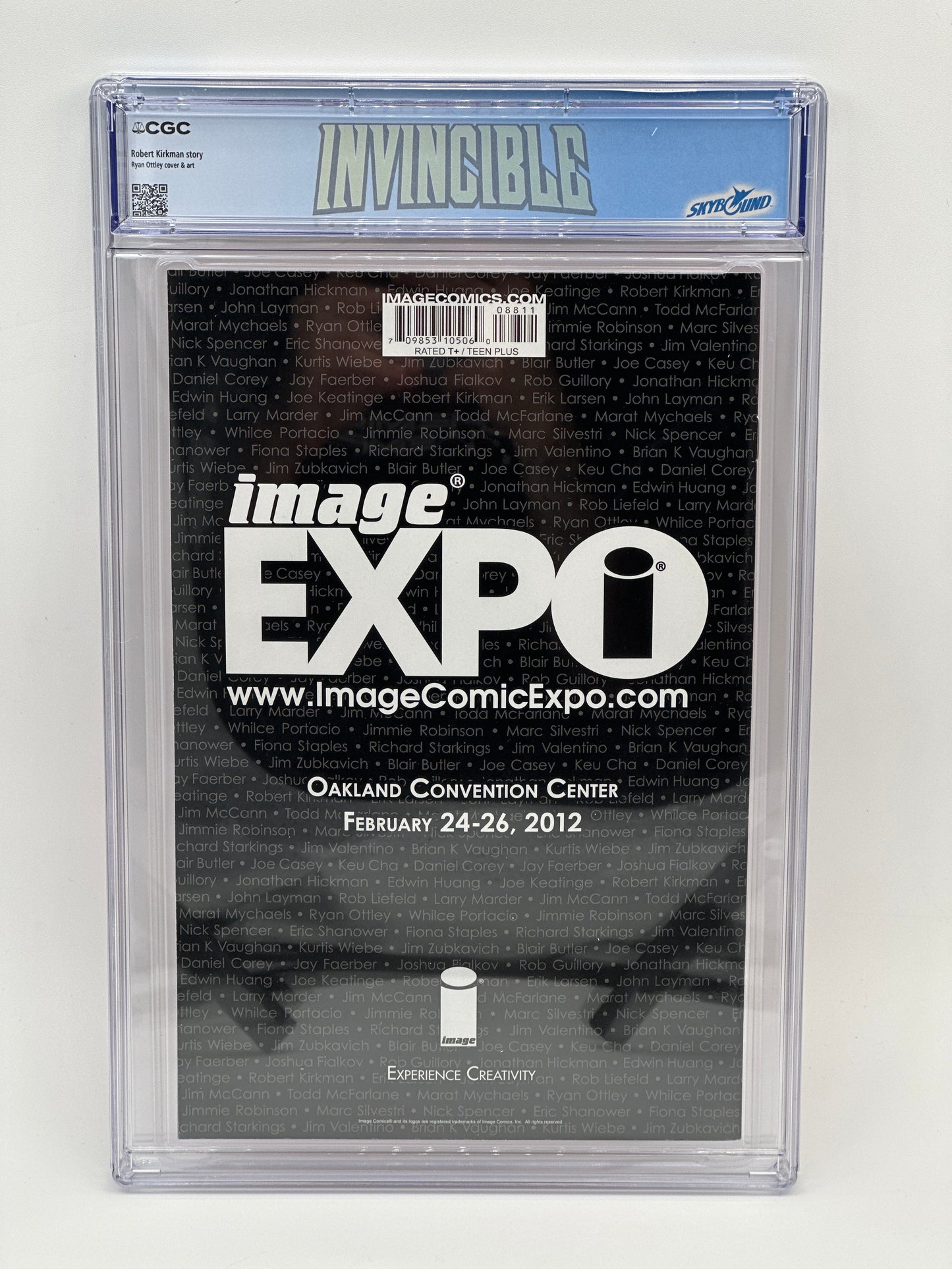 Invincible #88 CGC 9.6 Custom Label