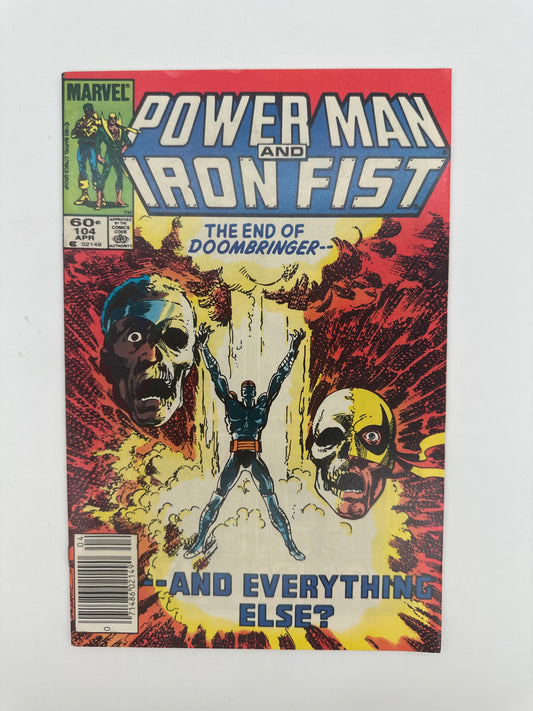 Power Man and Iron Fist #104 Newsstand NM