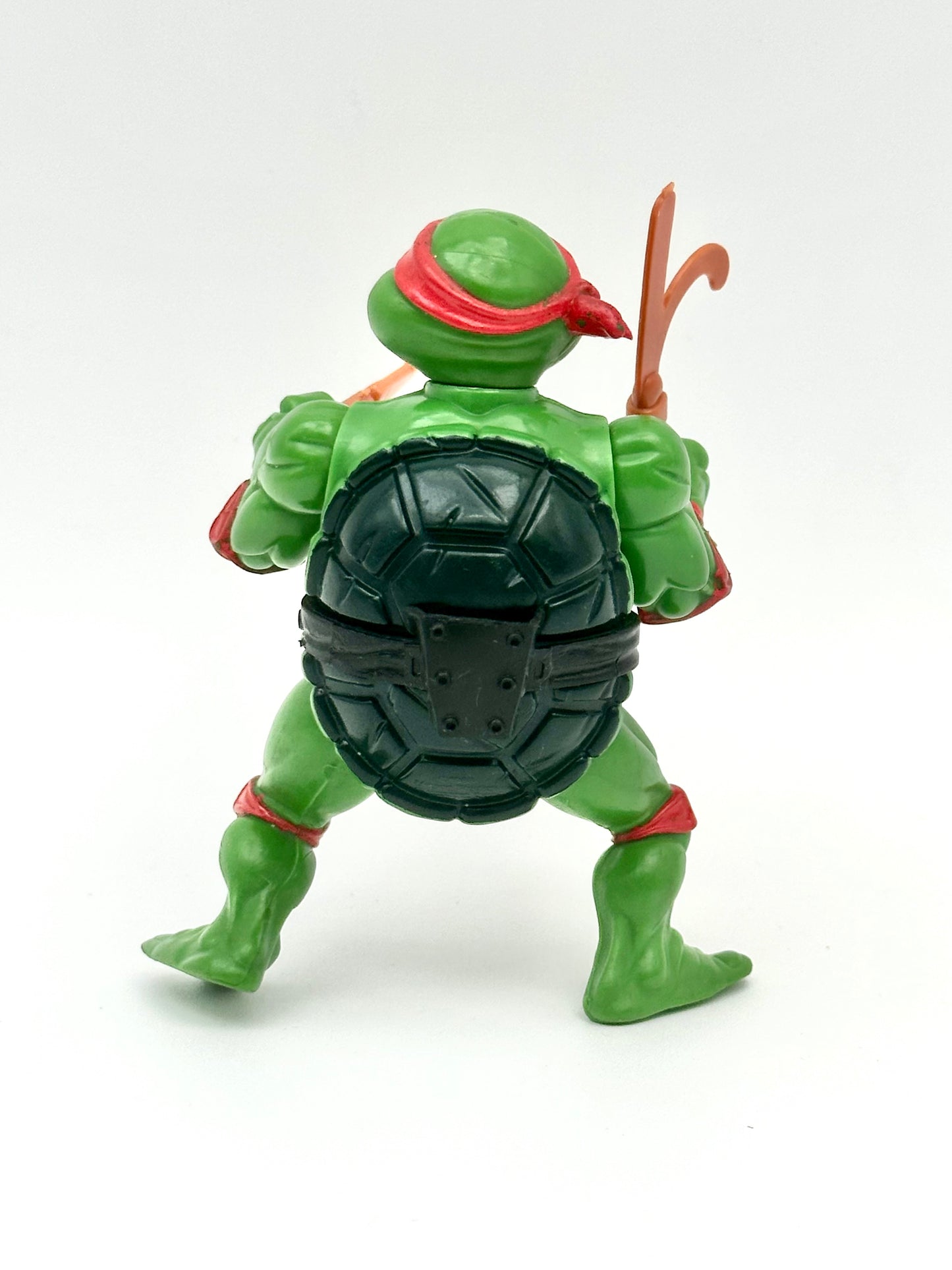 Vintage 1988 TMNT Raphael Soft Head Action Figure – Playmates Teenage Mutant Ninja Turtles