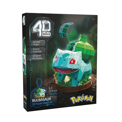 Pokemon 4D Build Bulbasaur 3D Puzzle Model Kit
