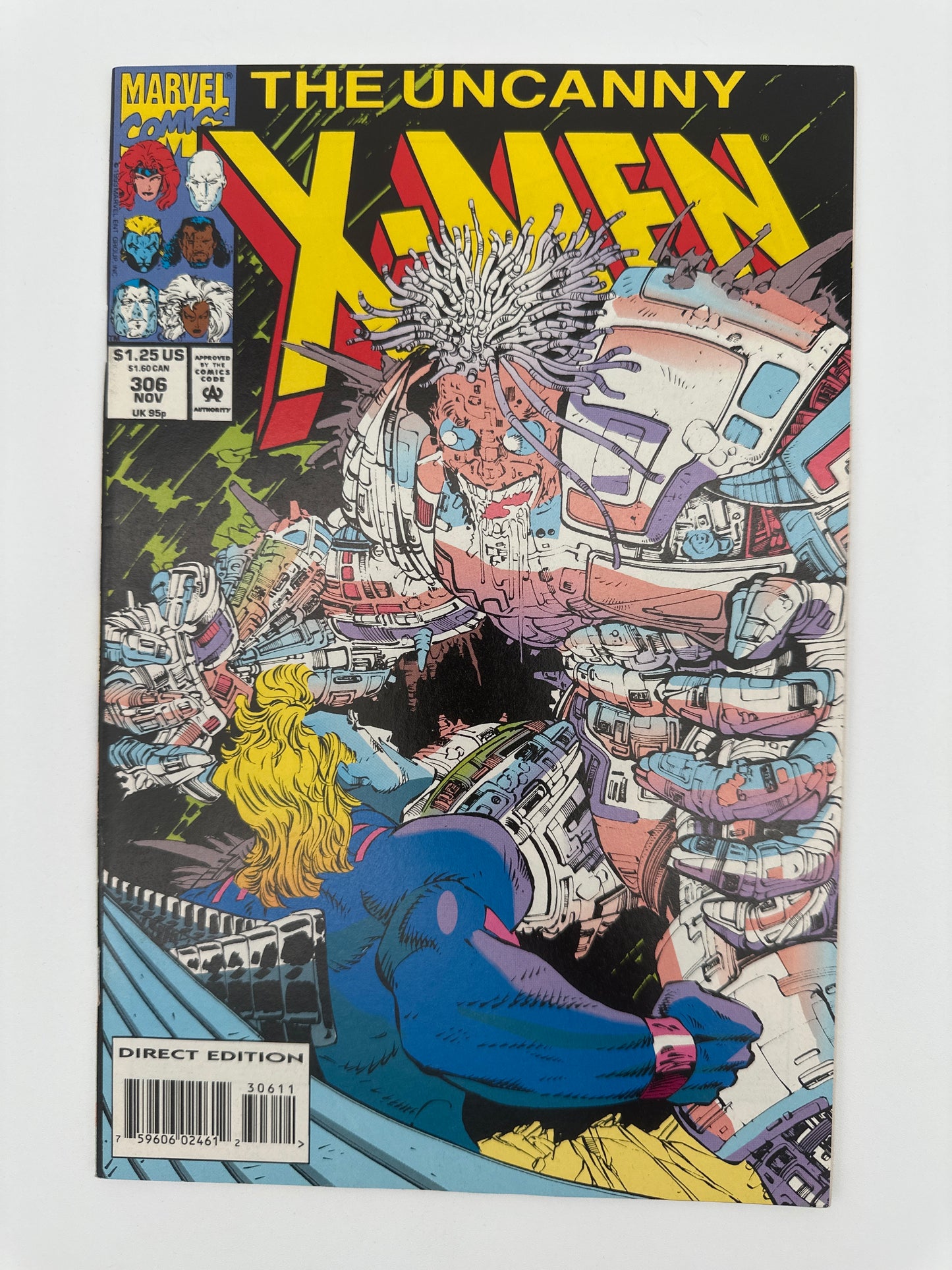 Uncanny X-Men #306 VF
