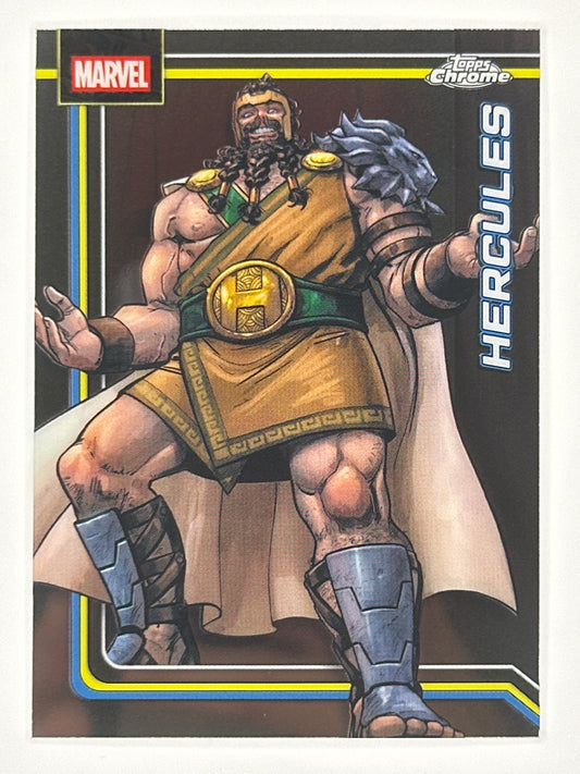 2026 Topps Marvel Chrome 048 Hercules Base Card