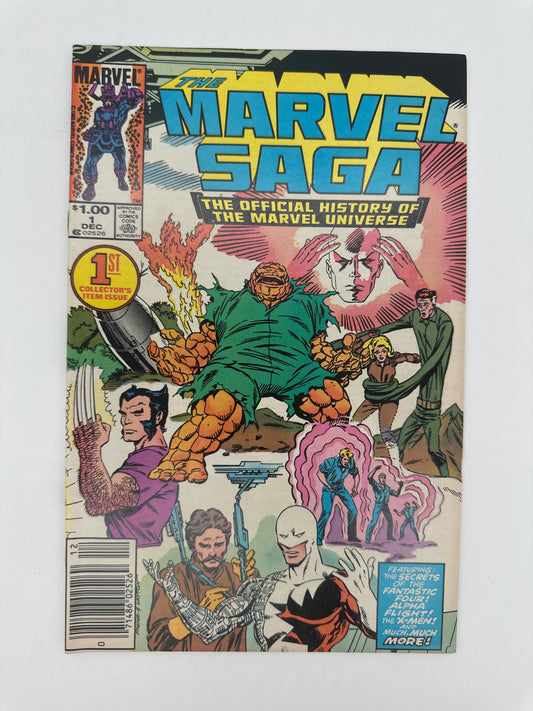 Marvel Saga #1 Newsstand NM