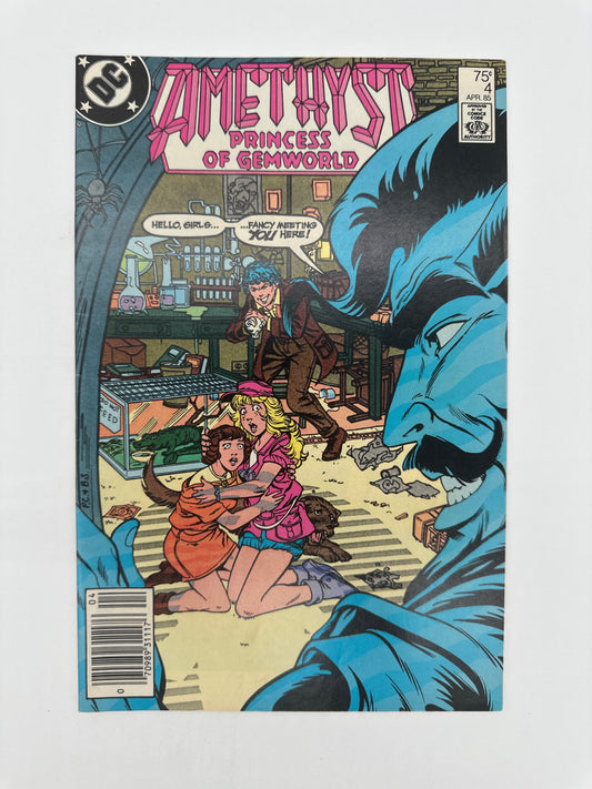 Amethyst Princess of Gemworld #4 Newsstand VF