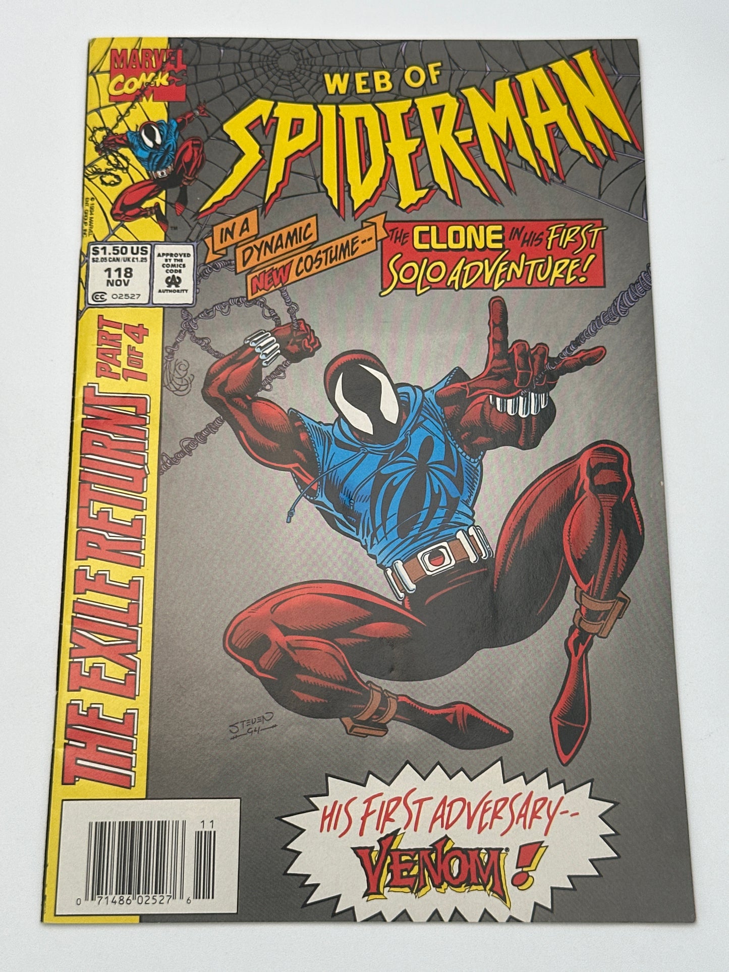 Web of Spider-Man Newsstand #118 FN/VF