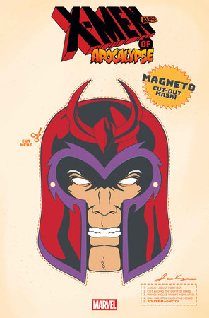 X-MEN OF APOCALYPSE ALPHA #1 RETRO HALLOWEEN MASK VARIANT NM