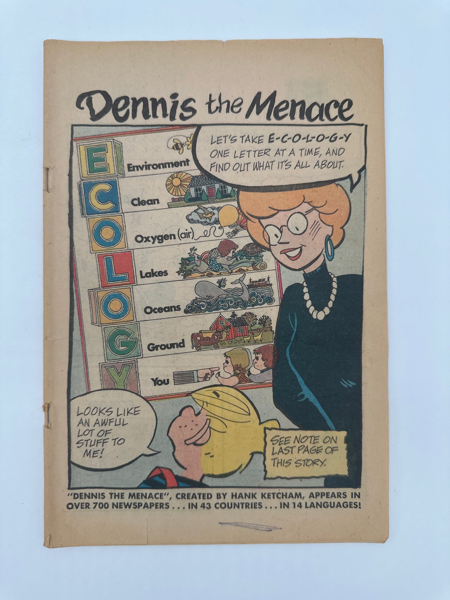 Dennis The Menace (Unknown Issue, No Cover) PR