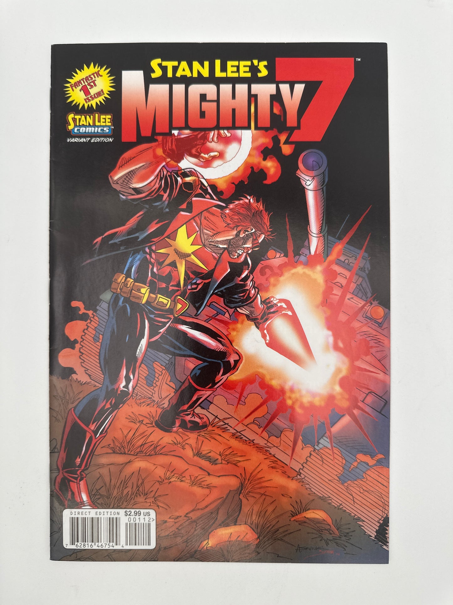 Stan Lee's Mighty 7 #1 Variant VF/NM