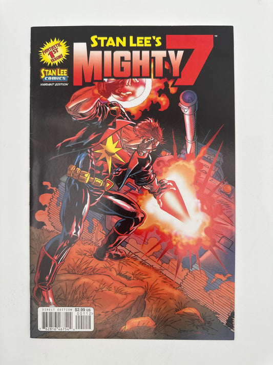 Stan Lee's Mighty 7 #1 Variant VF/NM