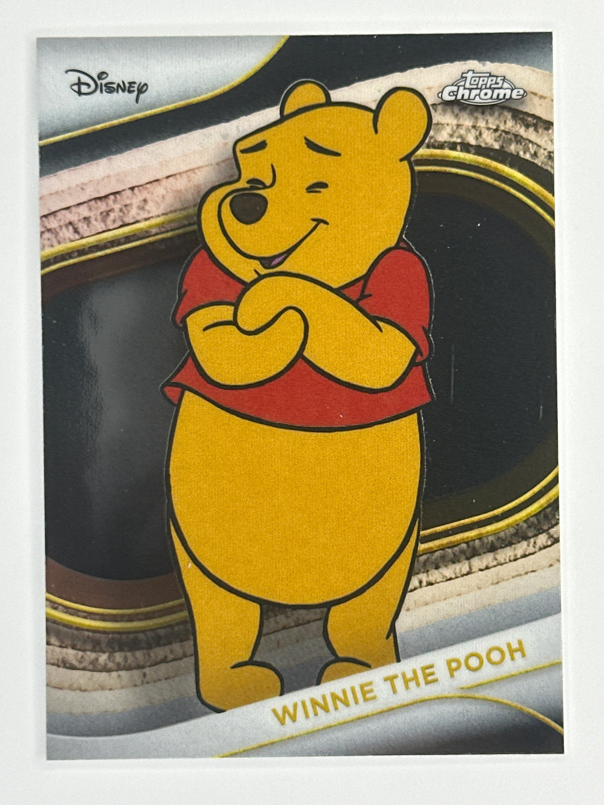 2025 Topps Disney Chrome 141 Winnie The Pooh Base Card