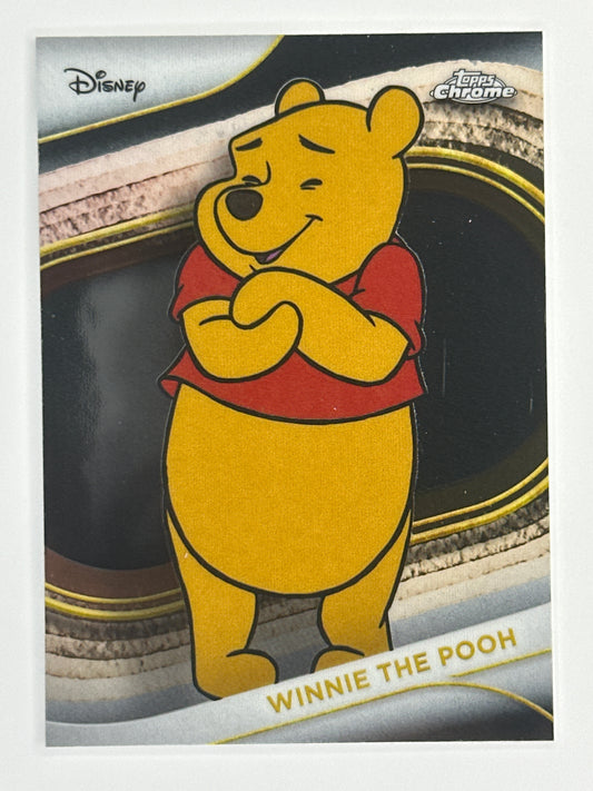 2025 Topps Disney Chrome 141 Winnie The Pooh Base Card