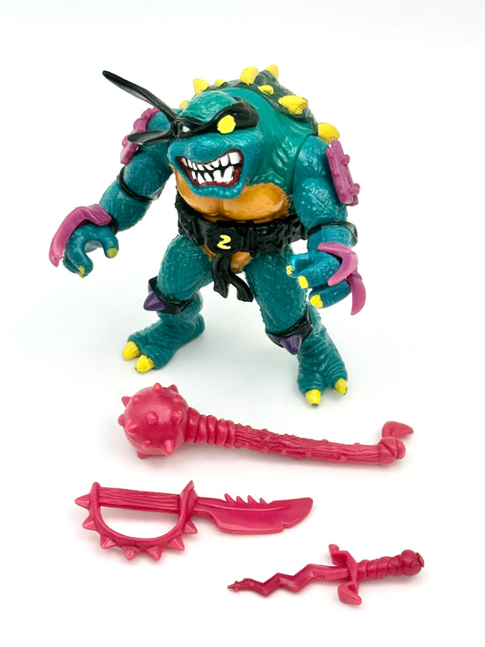Vintage 1990 TMNT Slash Action Figure – Playmates Teenage Mutant Ninja Turtles