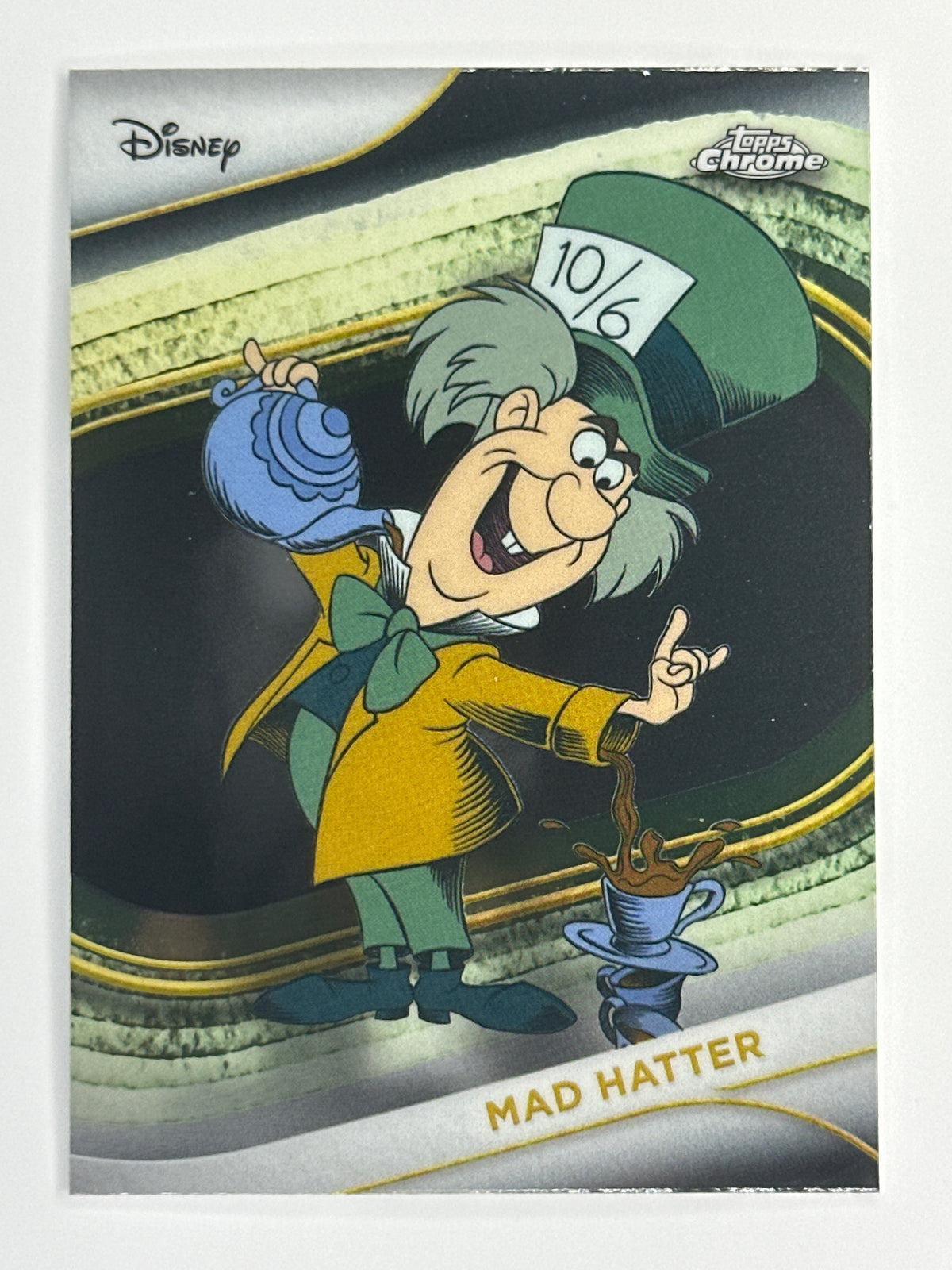 2025 Topps Disney Chrome 177 Mad Hatter Base Card