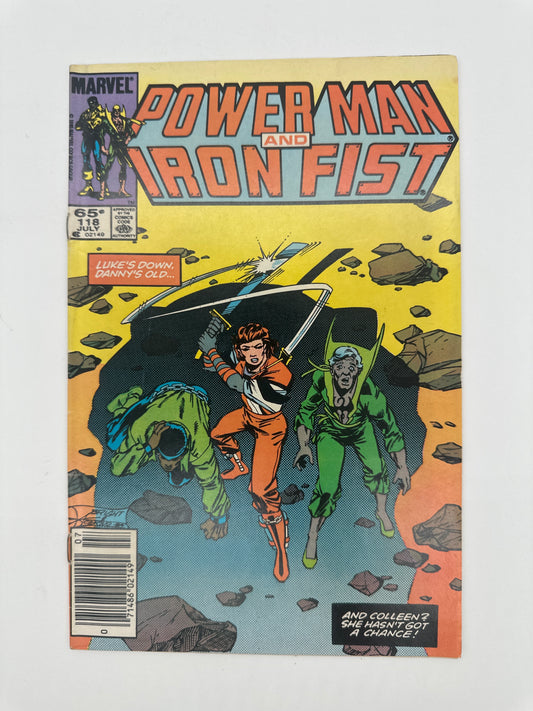 Power Man and Iron Fist #118 Newsstand VF