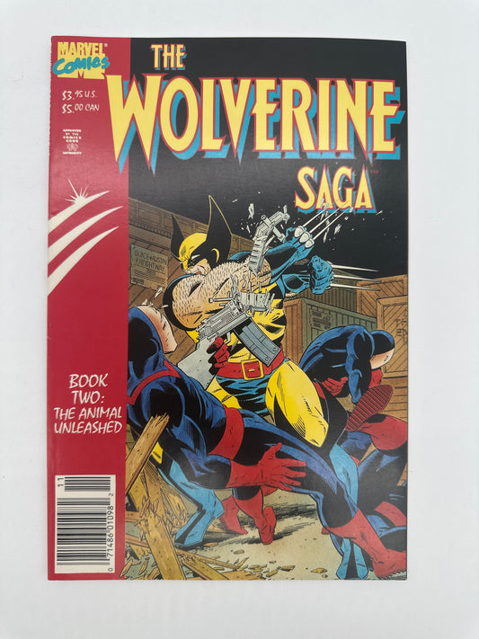The Wolverine Saga Book 2 Newsstand VF/NM