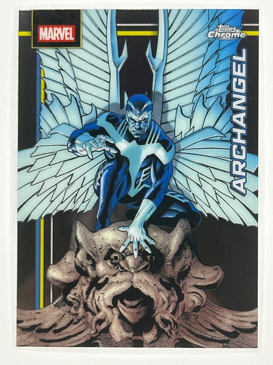 2026 Topps Marvel Chrome 105 Archangel Base Card