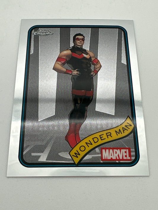 Marvel Topps Chrome Wonder Man Base