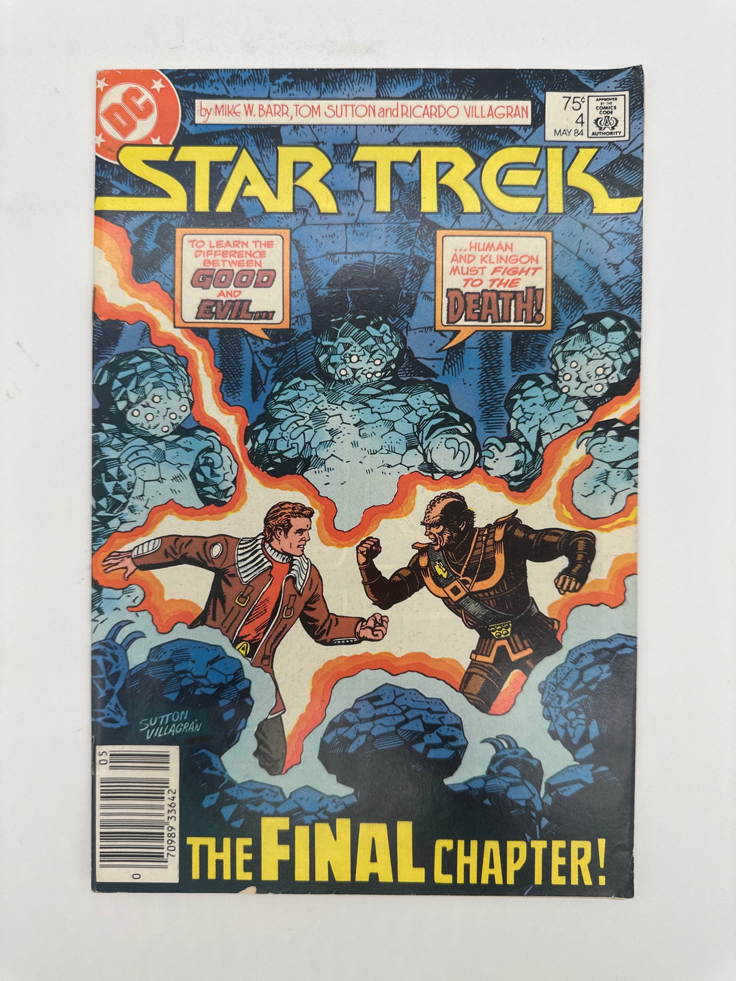 Star Trek #4 Newsstand VF/NM