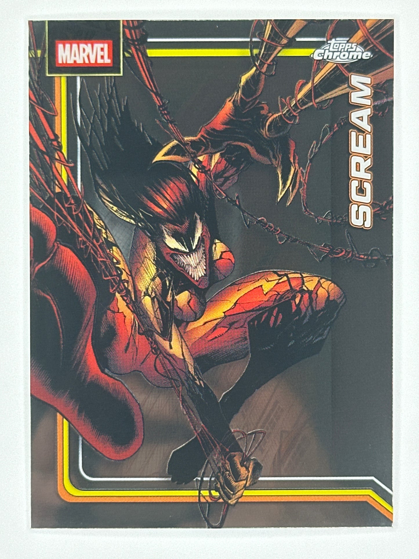 2026 Topps Marvel Chrome 148 Scream Base Card