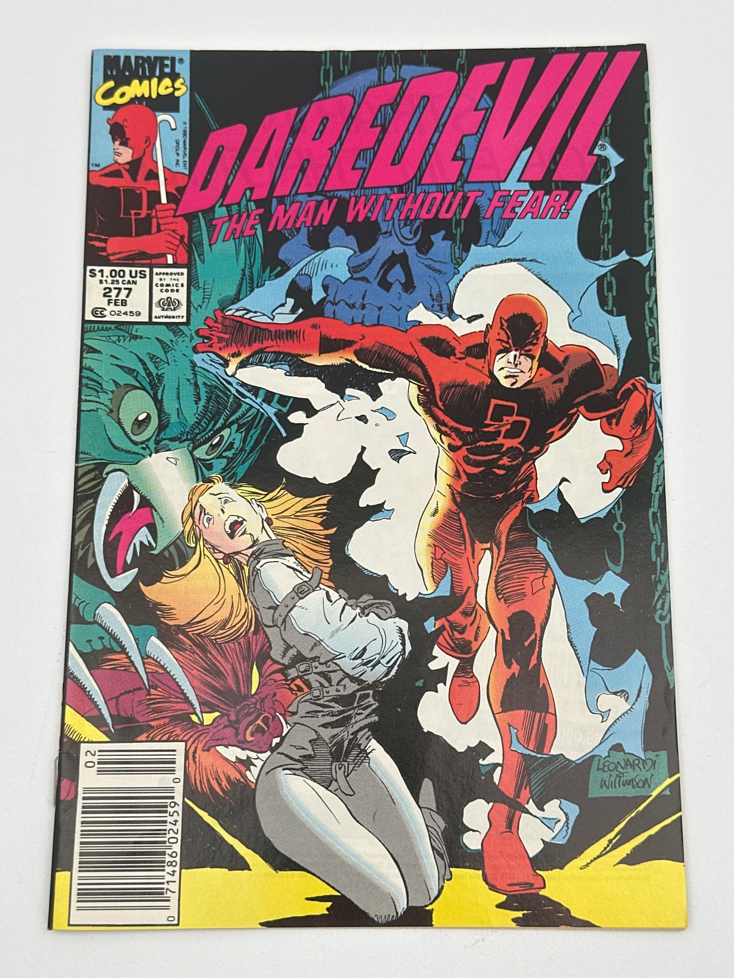 Daredevil #277 Newsstand VF