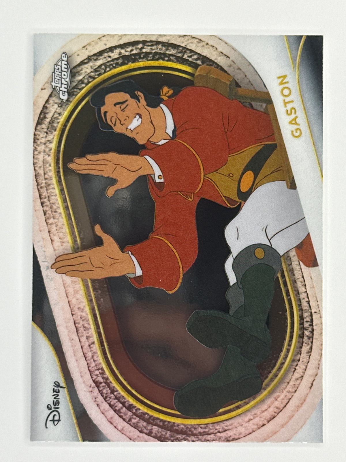2025 Topps Disney Chrome 127 Gaston Base Card