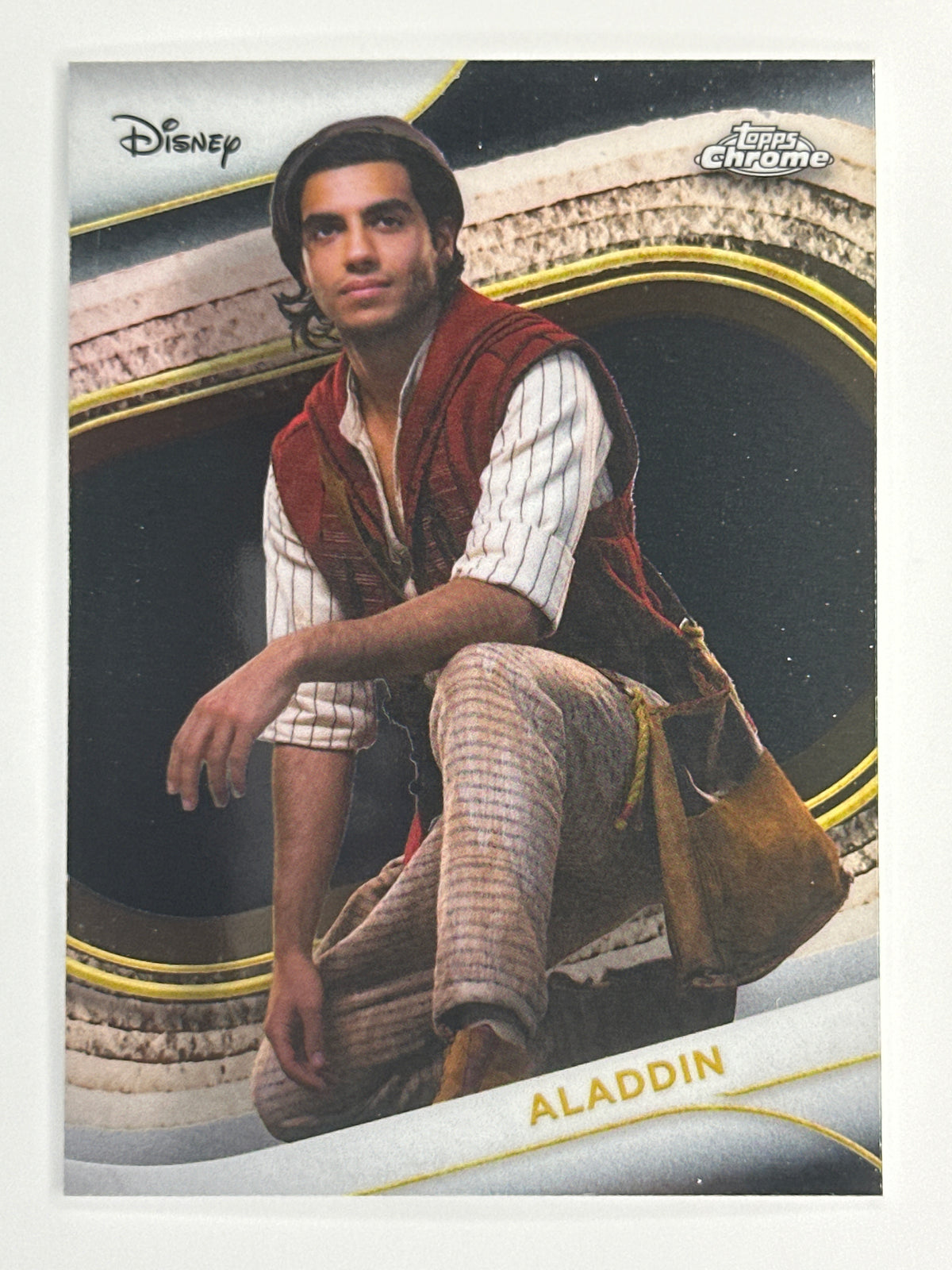 2025 Topps Disney Chrome 187 Aladdin Base Card