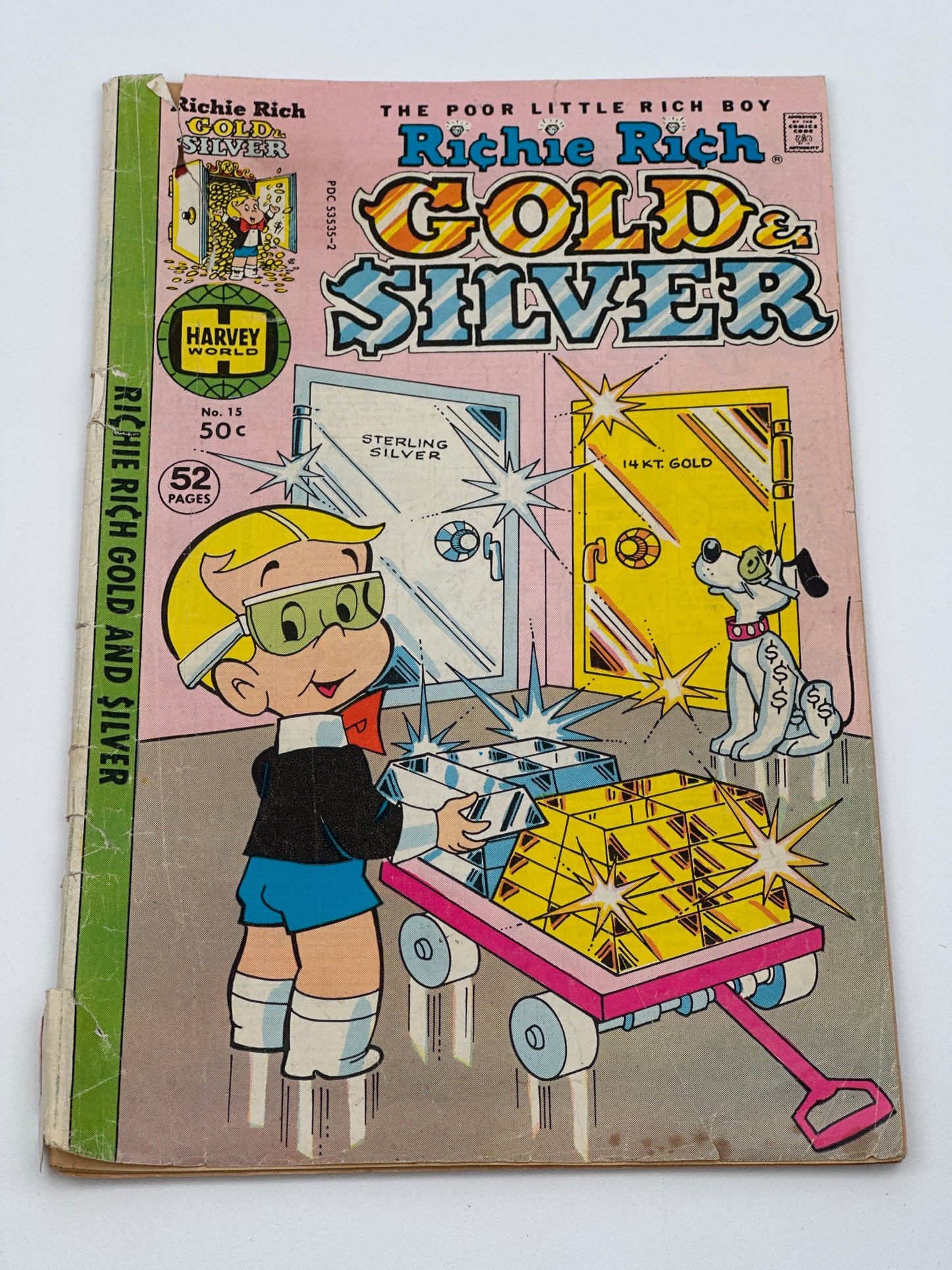Richie Rich Gold & Silver #15 (Cover Detached) GD