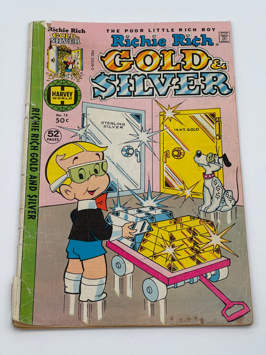 Richie Rich Gold & Silver #15 (Cover Detached) GD