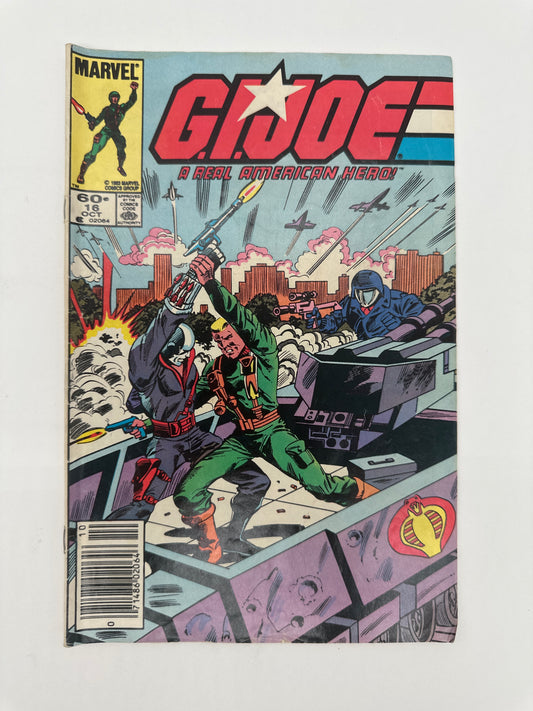 G.I. Joe: A Real American Hero #16 Newsstand FN/VF