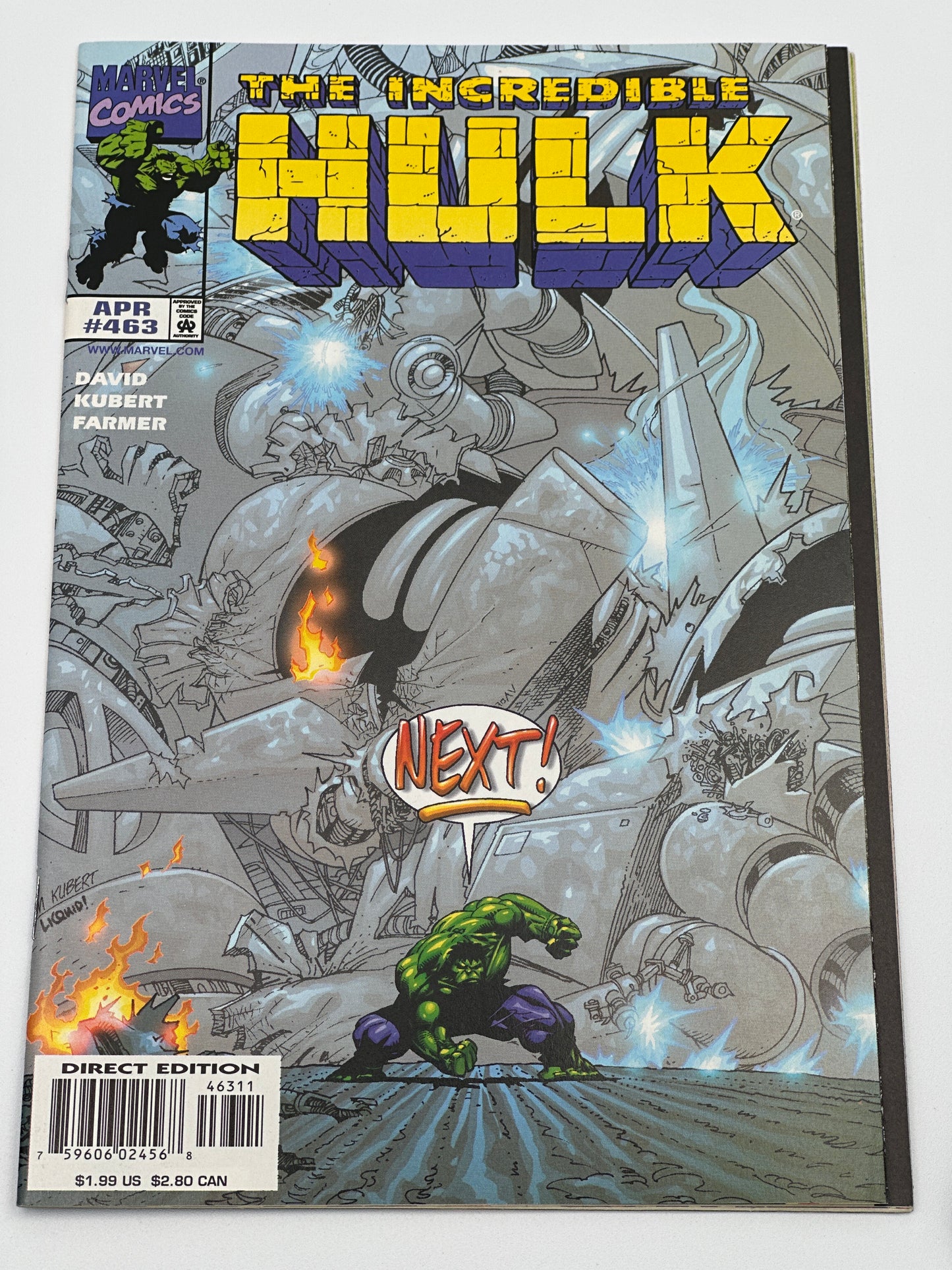 The Incredible Hulk #463 CVR A NM