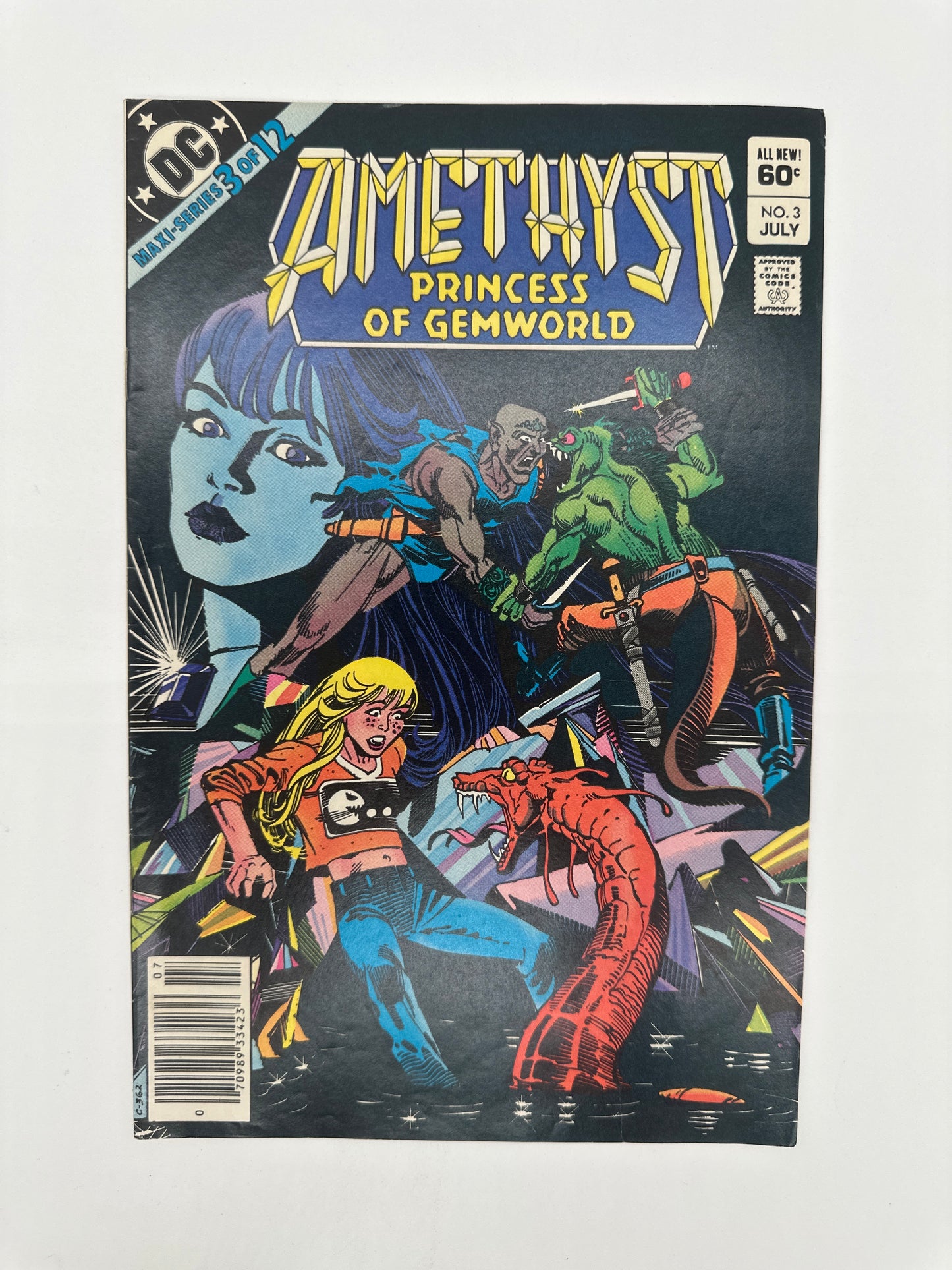 Amethyst Princess of Gemworld Maxi-Series #3 Newsstand VF