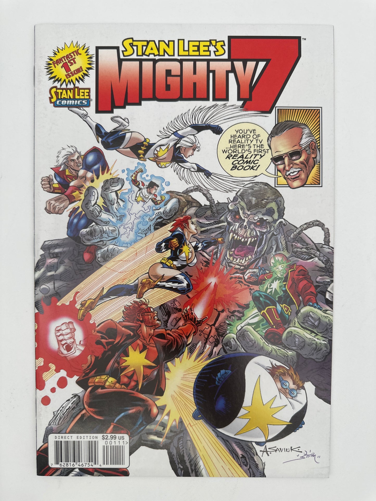 Stan Lee's Mighty 7 #1 VF/NM