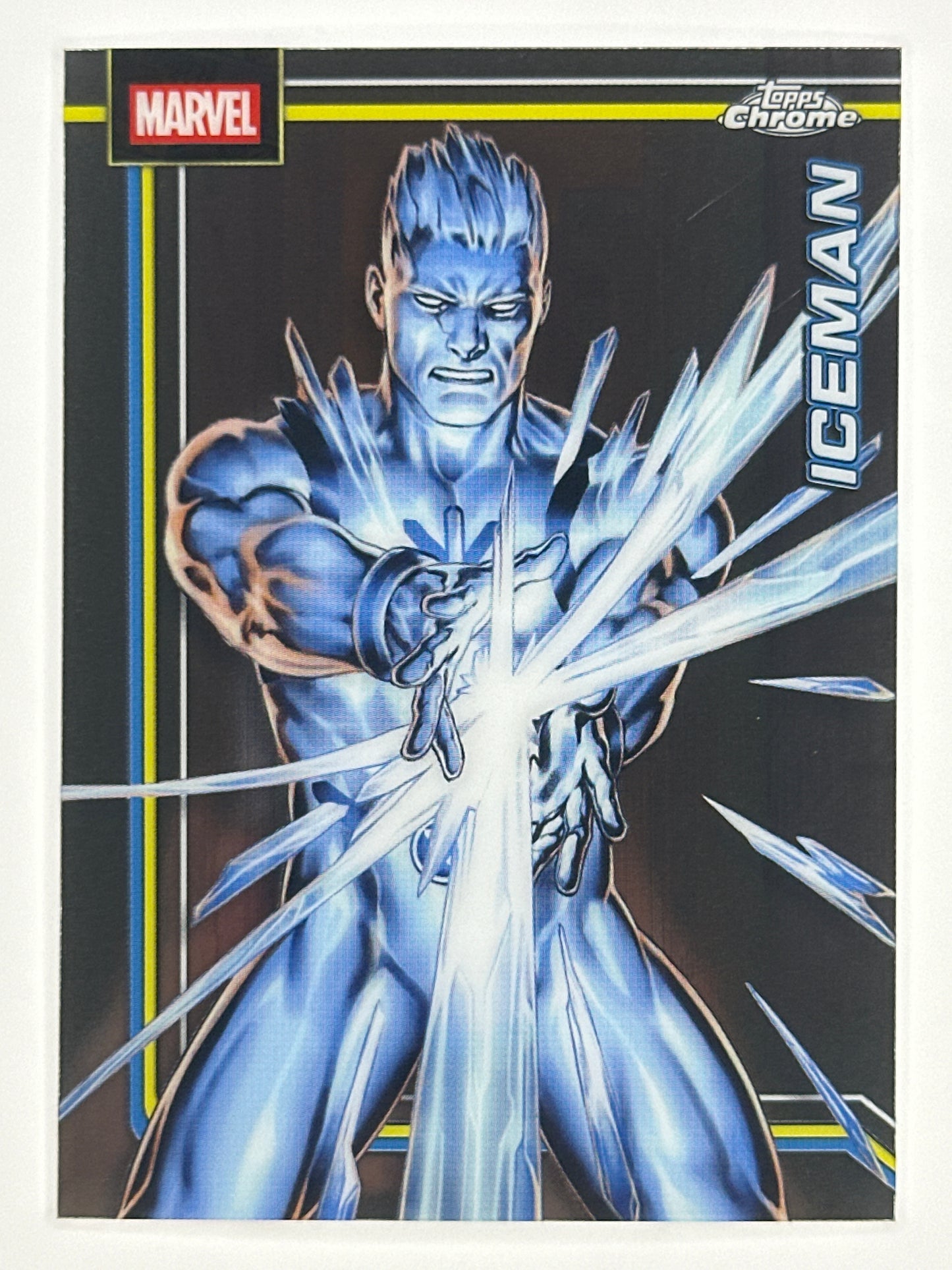 2026 Topps Marvel Chrome 052 Iceman Base Card