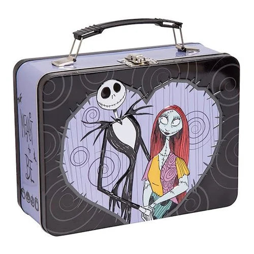 The Nightmare Before Christmas Jack and Sally Tin Tote