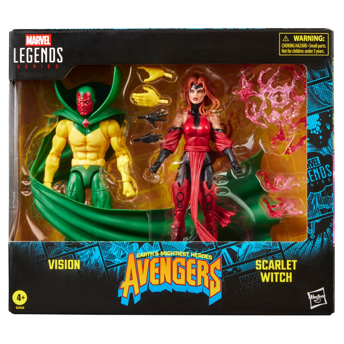 Marvel Legends Avengers: The Crossing Vision & Scarlet Witch 6-Inch Action Figure 2-Pack by Hasbro