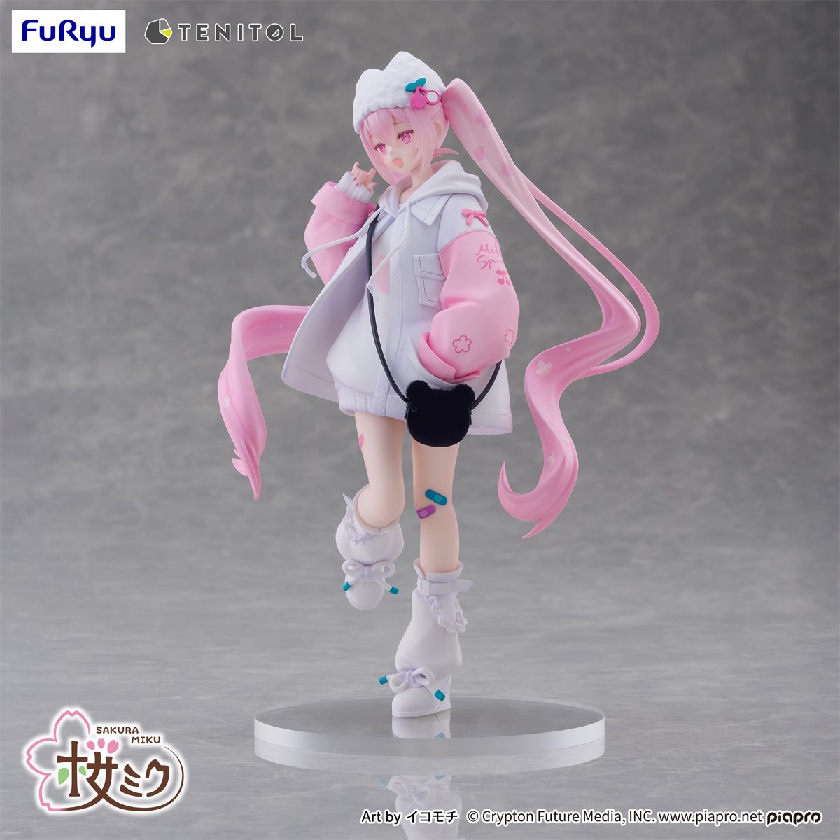 Furyu - Hatsune Miku - Tenitol - Sakura Miku Cool Style Statue