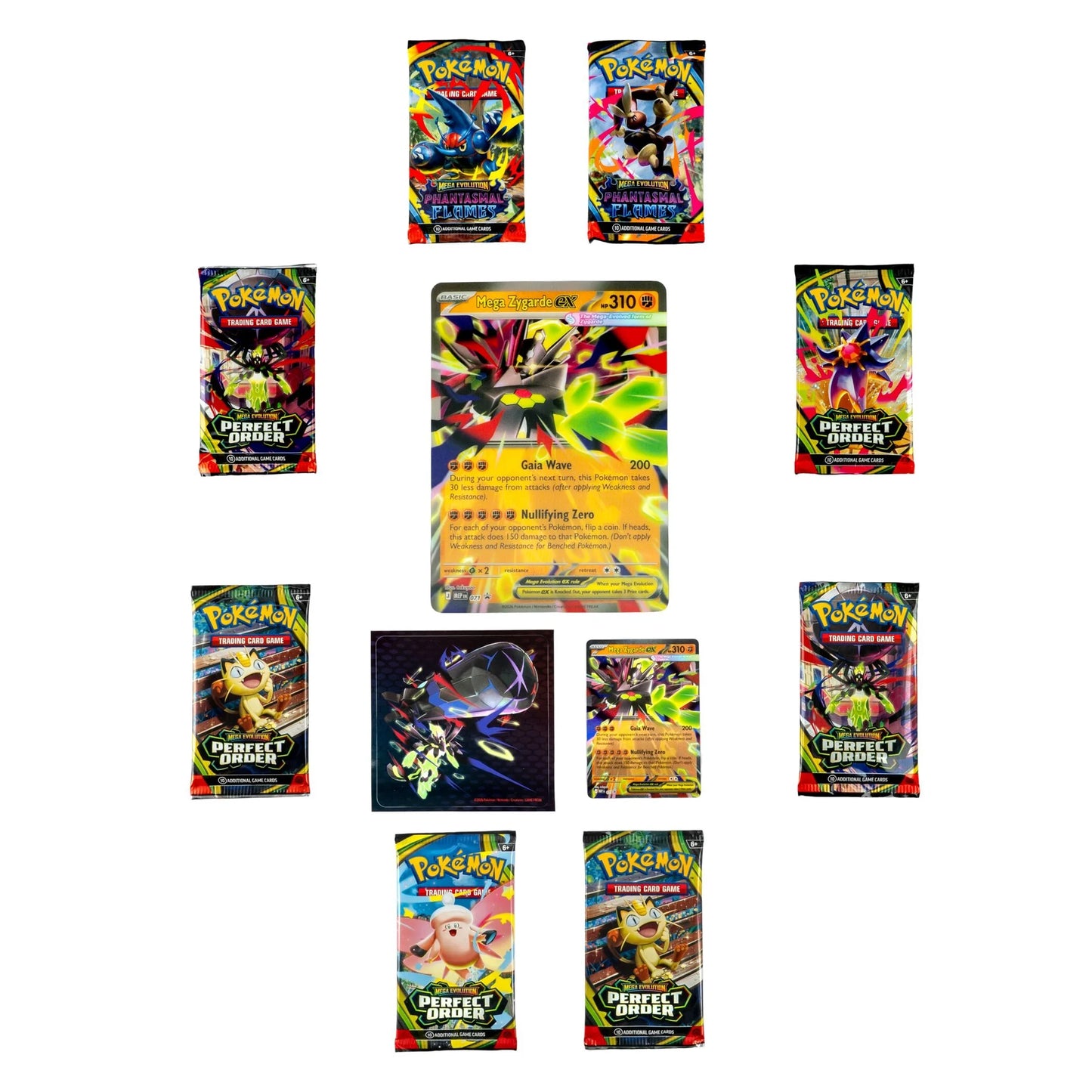 Pokémon Trading Card Game Mega Evolution Mega Zygarde EX Box