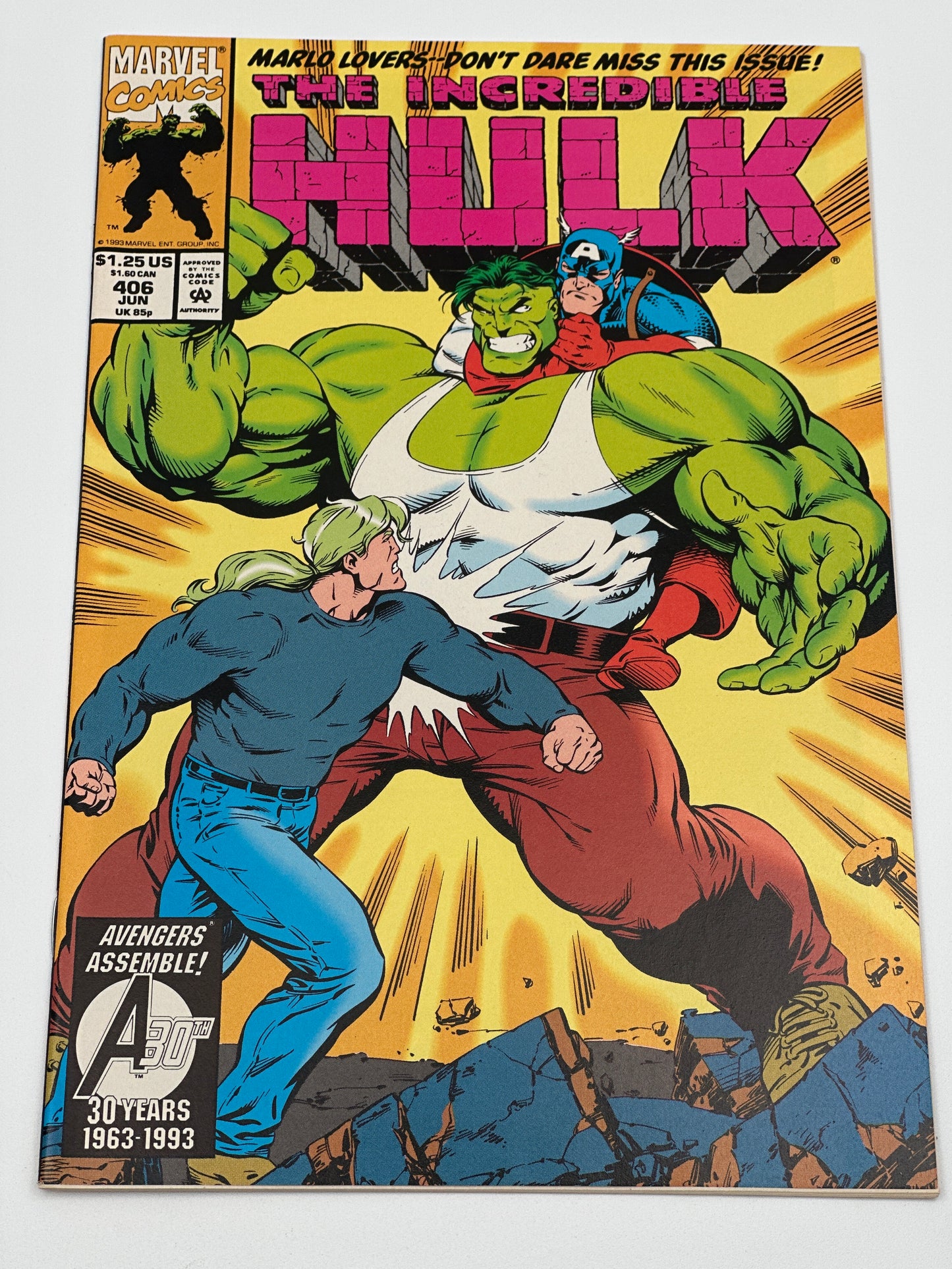 The Incredible Hulk #406 CVR A NM