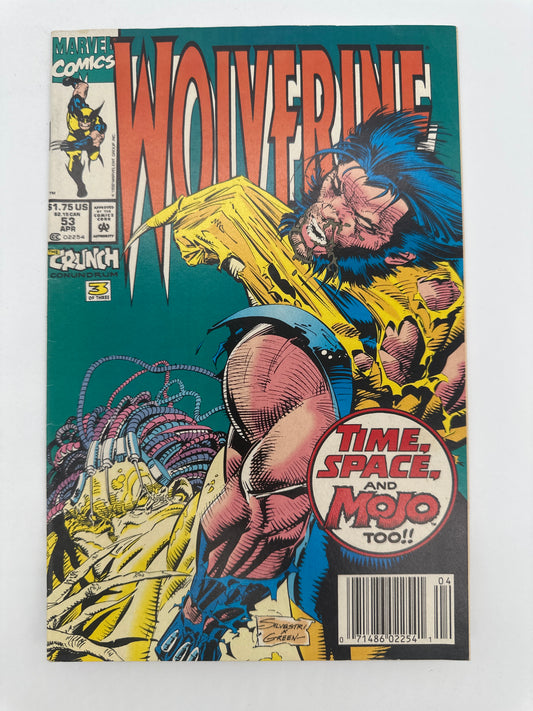 Wolverine #53 Newsstand VF