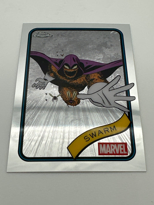 Marvel Topps Chrome Swarm Base