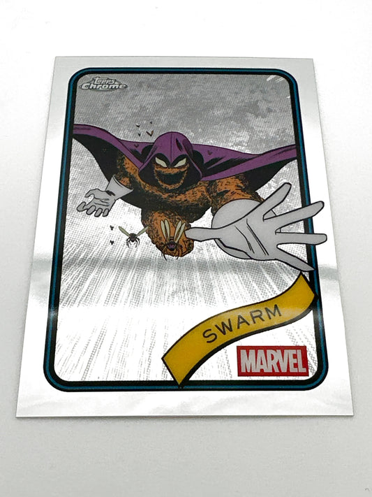 Marvel Topps Chrome Swarm Base