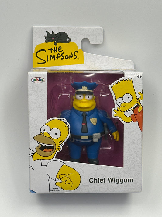 The Simpsons Chief Wiggum 2.5-Inch Action Figure by JAKKS Pacific