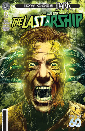 Star Trek: The Last Starship #12 Variant C (Gonzalez IDW Goes Dark Variant)