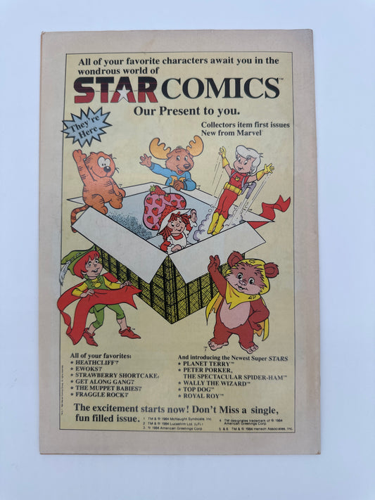 Captain America #305 Newsstand VF