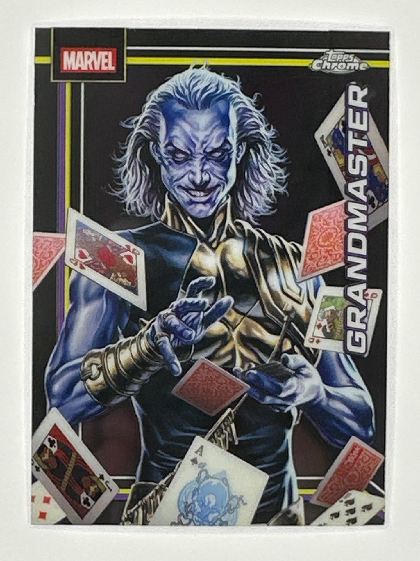 2026 Topps Marvel Chrome 120 Grandmaster Base Card