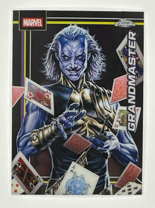 2026 Topps Marvel Chrome 120 Grandmaster Base Card