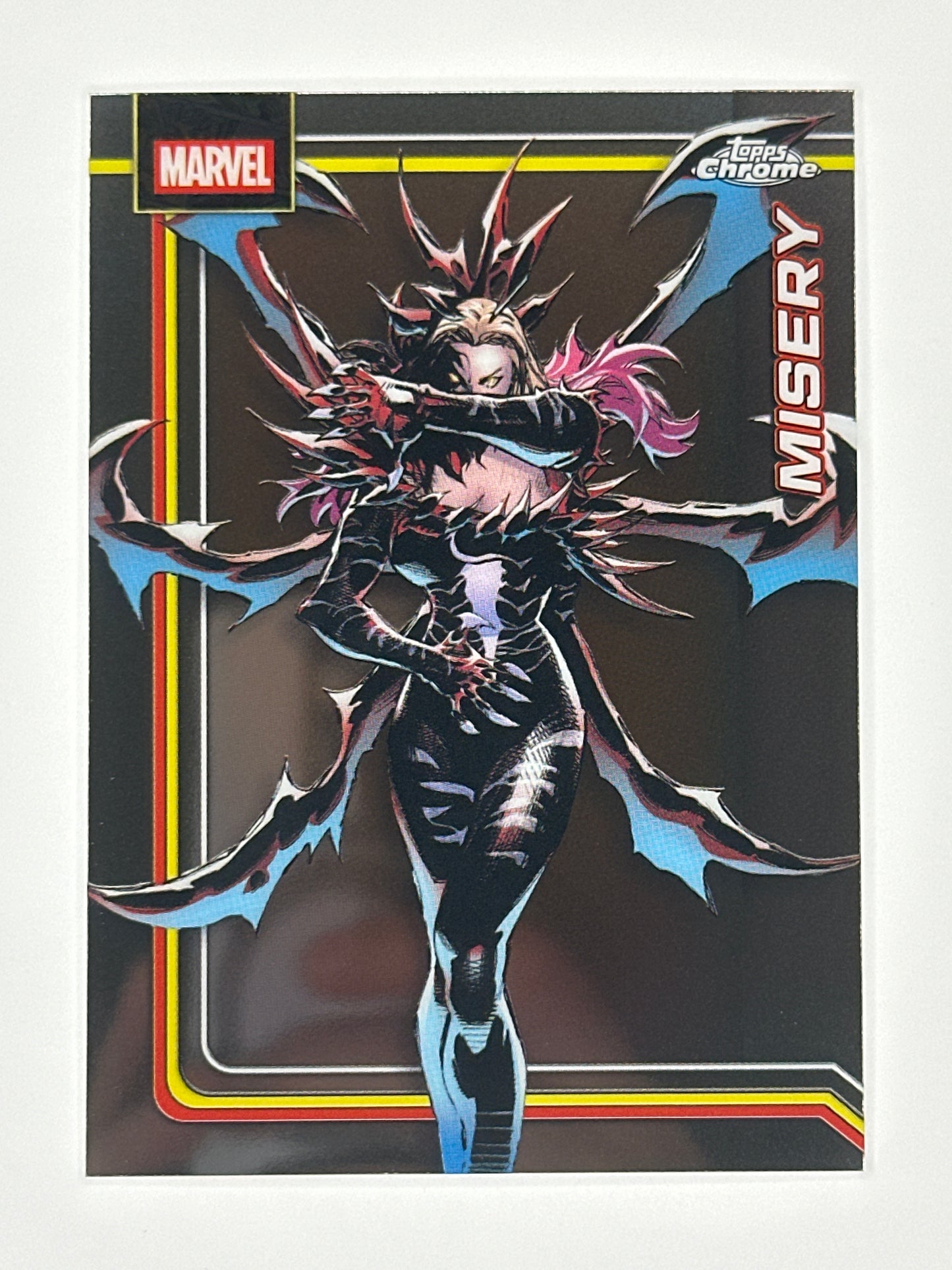 2026 Topps Marvel Chrome 137 Misery Base Card