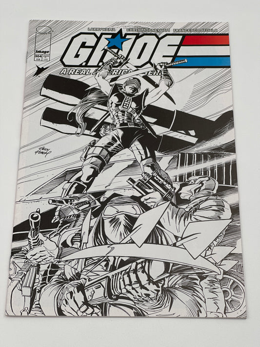 GI JOE A REAL AMERICAN HERO #304 CVR B KUBERT VAR NM
