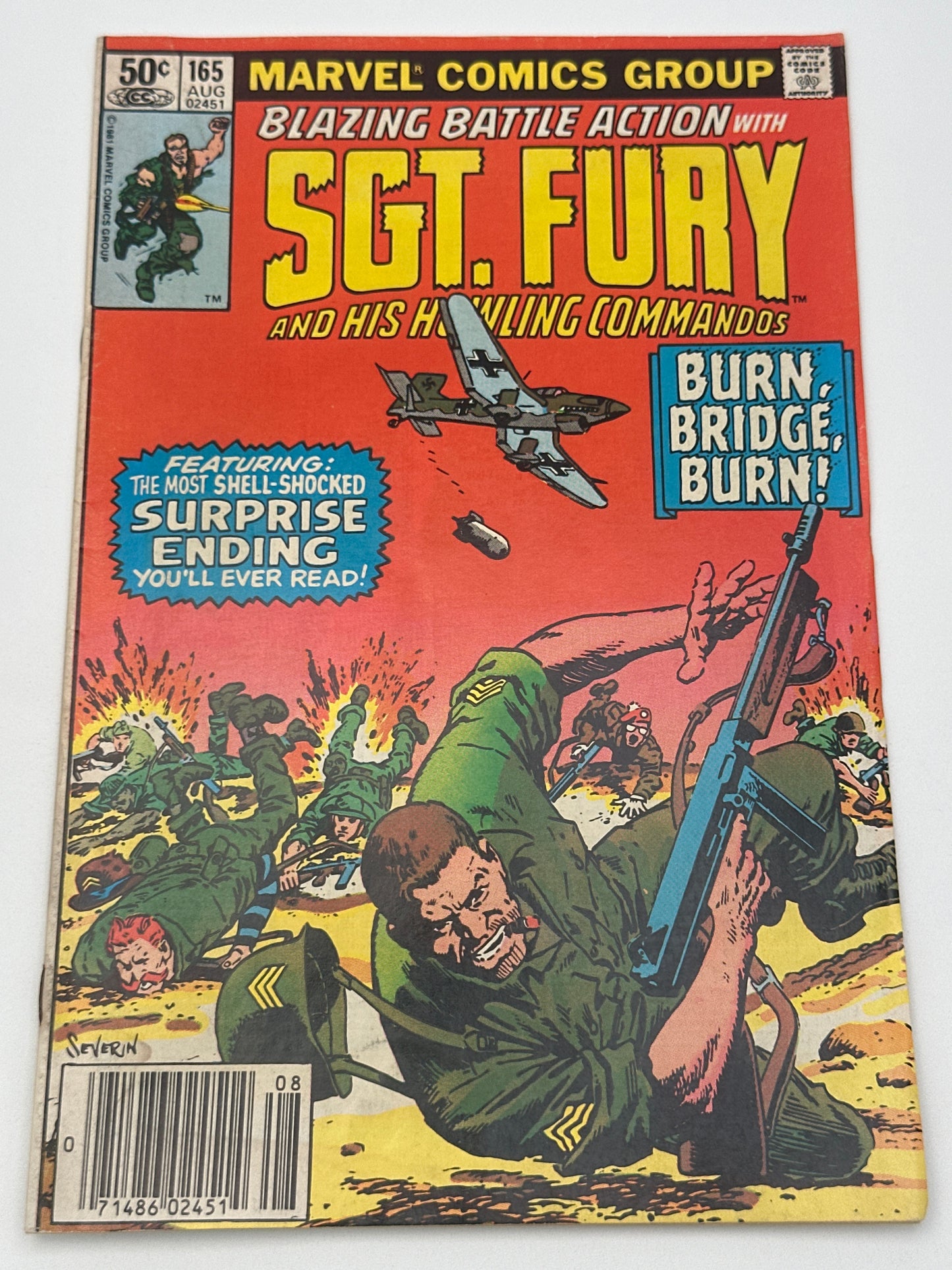 Sgt. Fury and His Howling Commandos #165 FN/VF