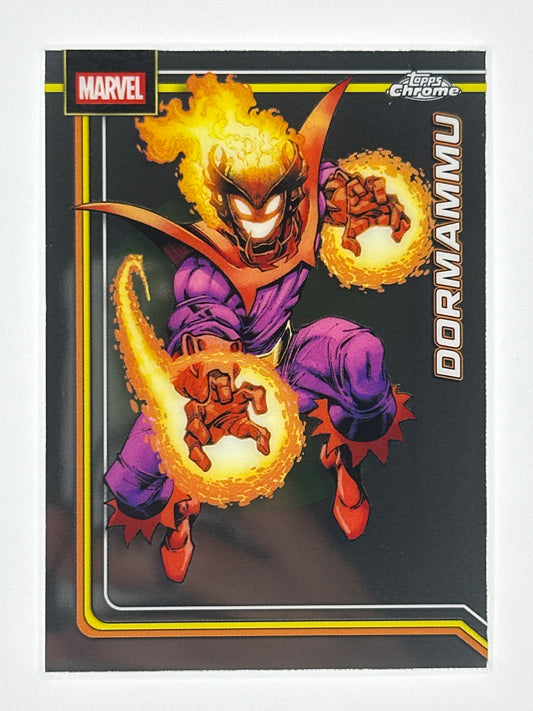 2026 Topps Marvel Chrome 032 Dormammu Base Card